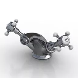 Classic Faucet Bathroom Accessories 3d model