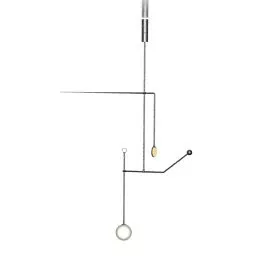 Luster Tube Chandelier 3d model