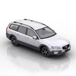 Volvo Xc70 Car 2012 3d model Volvo Xc70 Car 2012 3d model