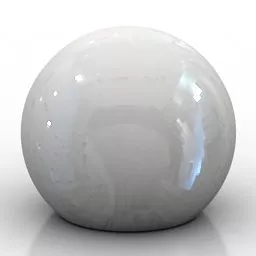 Futuristic Robot Ball 3d model