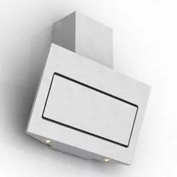 Vent Range Hood White Color 3d model