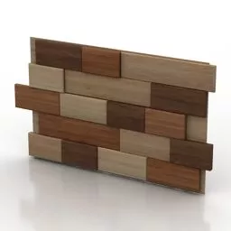 Wall Panel Tiles Stone 3d model