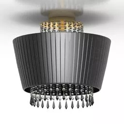 Luster Cylinder Shade 3d model
