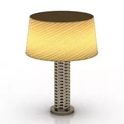 Hotel Desk Lamp Woven 3d model