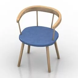 Children Room Armchair 3d model