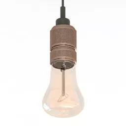 Bulb Lamp Modern Lighting 3d model