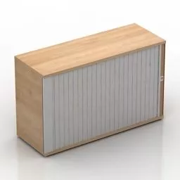 Office Locker Bene Furniture 3d model