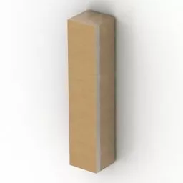 Rustic Steel Locker 3d model
