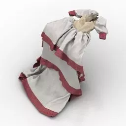 Artist Dress 3d model