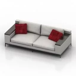Modern Sofa Beluga 3d model