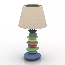 Table Lamp Metro Design 3d model