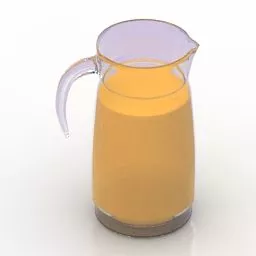 Oranges Glass 3d model