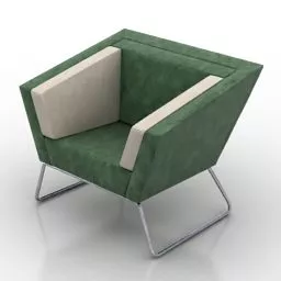Modern Armchair Rivz Design 3d model