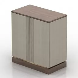 Home Living Room Locker 3d model
