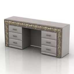 Dressing Table Sacramento Design 3d model