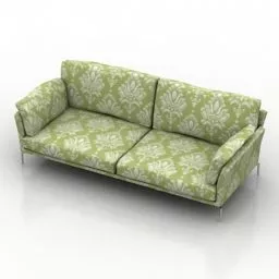 Loveseat Sofa Sarajevo 3d model