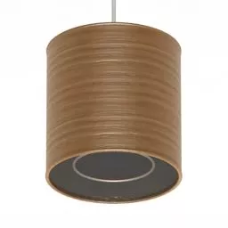 Luster Cylinder Wooden Shade 3d model
