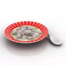 Meat Plate 3d model