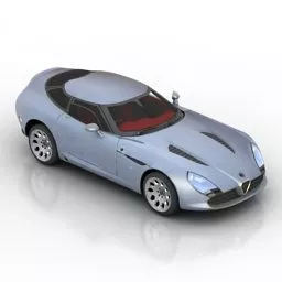 Dallara Stradale Car 3d model