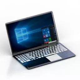 Windows Notebook 3d model