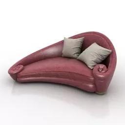 Art Sofa Milo Decoration 3d model