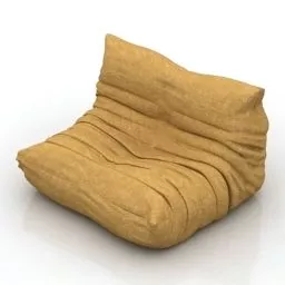 Bag Armchair Togo 3d model
