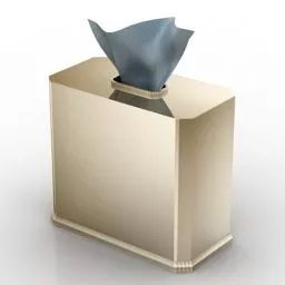 Tissue Metal Accessories Decoration 3d model