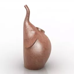 Figurine Decor Statue 3d model