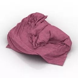 Realistic Bed Clothes 3d model
