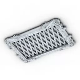 Air Grate Design 3d model