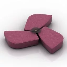 Propeller Shape Sofa Drift 3d model Propeller Shape Sofa Drift 3d model