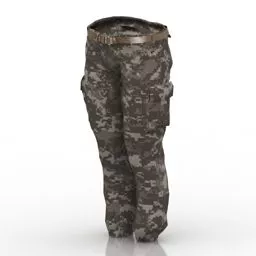 Military Soldier Clothe 3d model