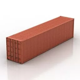 Cargo Equipment Box Stack 3d model