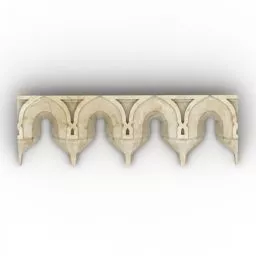 Cornice Decor Plaster 3d model