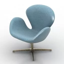 Swan Armchair Furniture 3d model