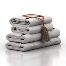 Bathroom Towels 3d model