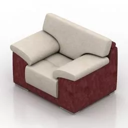 Armchair Amber Design 3d model