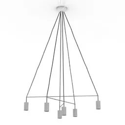Ceiling Luster Imbria 3d model