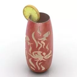 Glass Lemon 3d model