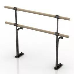 Stand Ballet Sport Equipment 3d model
