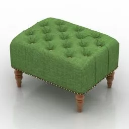 Seat Chair Ottoman 3d model