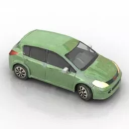Nissan Tiida Car 3d model