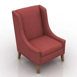 Wing Armchair Marko Kraus 3d model