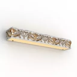 Sconce Lamp Dual Shade 3d model