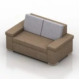 Loveseat Sofa Sandi Furniture 3d model