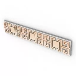 Frieze Molding Plaster Decoration 3d model