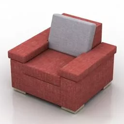 Armchair Dls Sandi Furniture 3d model
