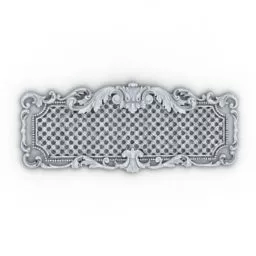 Air Grate Classic Frame 3d model