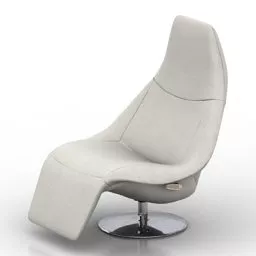 Single Armchair Icarus Design 3d model