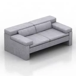 Fabric Sofa Shiva 3d model